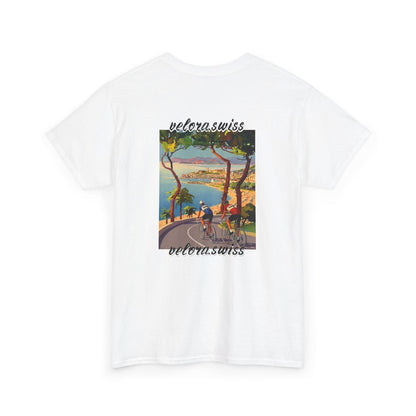 T-Shirt — Coastal Bike Ride Vintage Poster Tee™