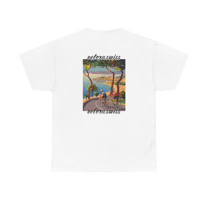 T-Shirt — Coastal Bike Ride Vintage Poster Tee™