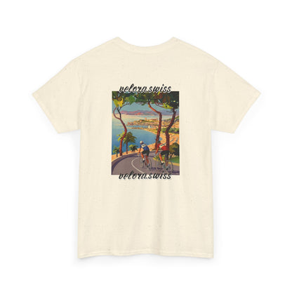 T-Shirt — Coastal Bike Ride Vintage Poster Tee™