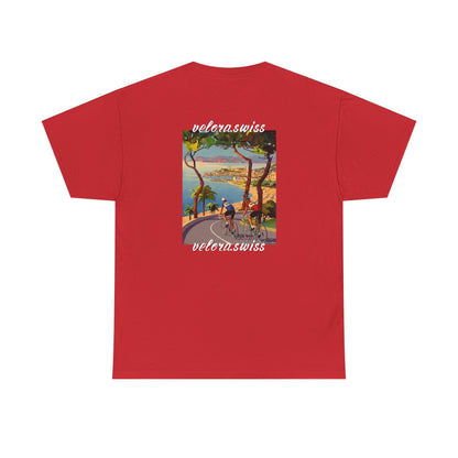 T-Shirt — Coastal Bike Ride Vintage Poster Tee™