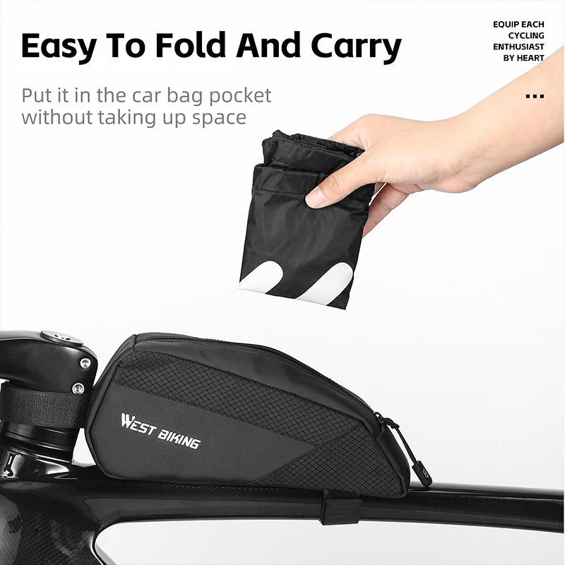 WEST BIKING Reflective Waterproof Helmet Cover – MTB & Road