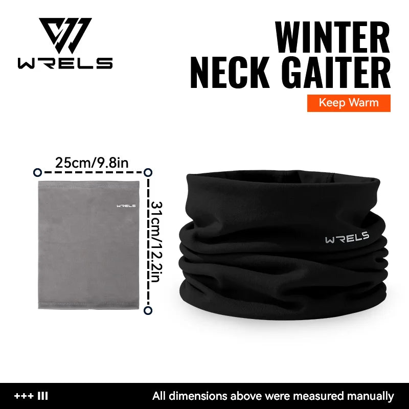WRELS Winter Neck Warmer – Fleece Ski Face Mask