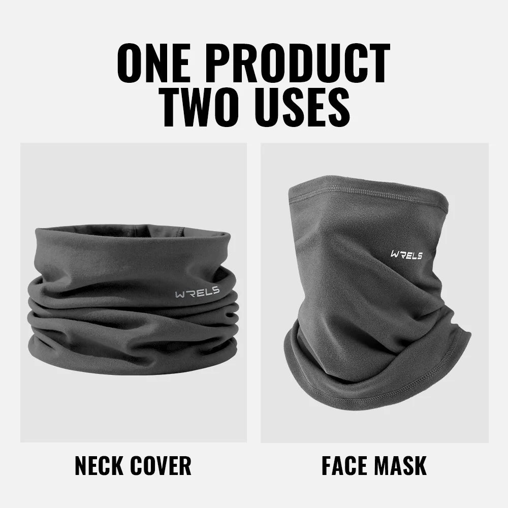 WRELS Winter Neck Warmer – Fleece Ski Face Mask