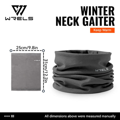 WRELS Winter Neck Warmer – Fleece Ski Face Mask