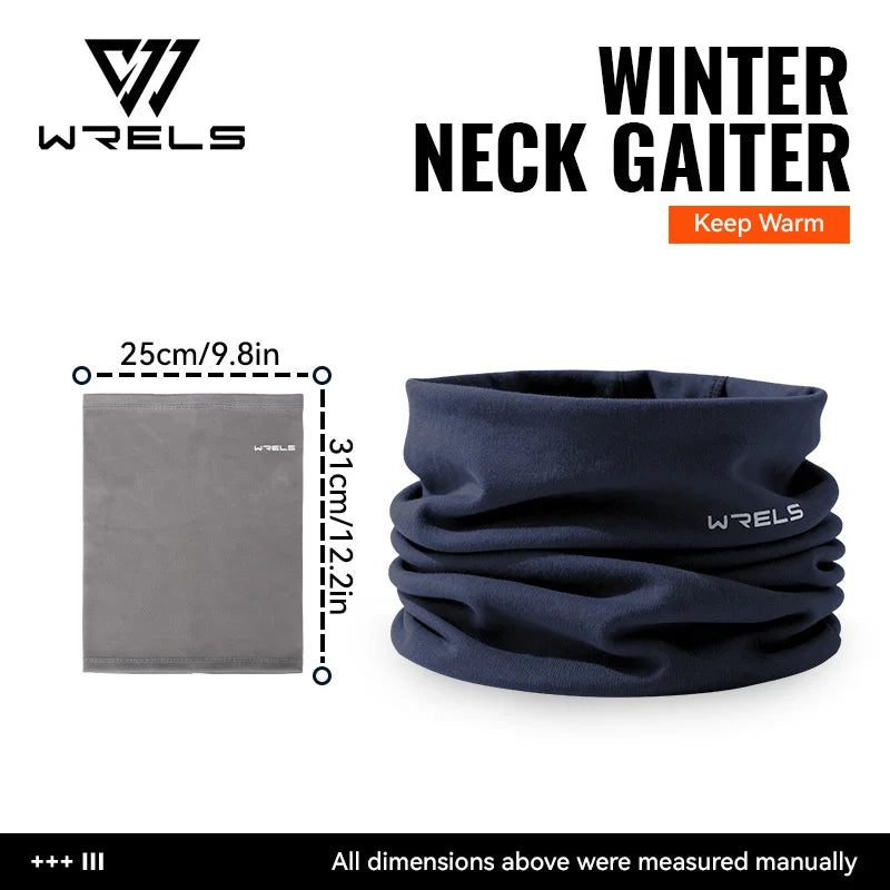 WRELS Winter Neck Warmer – Fleece Ski Face Mask
