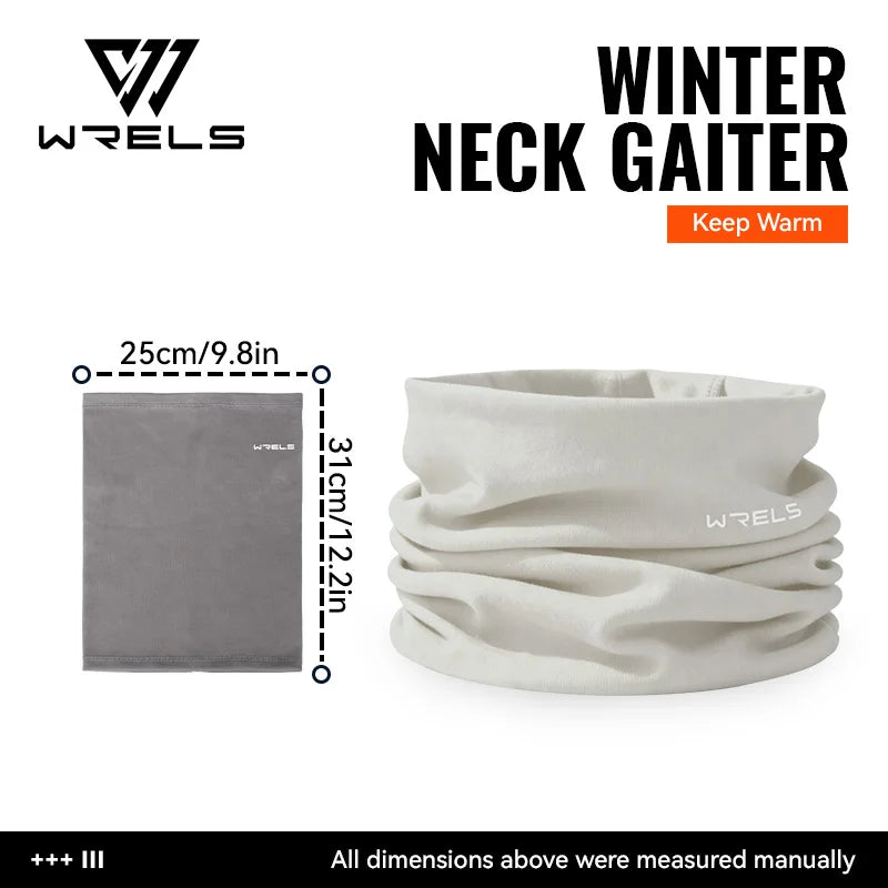 WRELS Winter Neck Warmer – Fleece Ski Face Mask